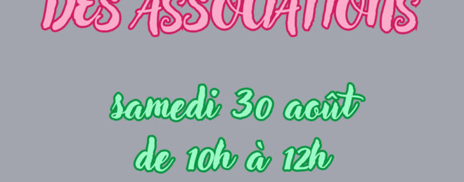 FORUM DES ASSOCIATIONS
