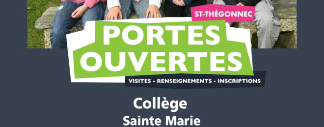 PORTES OUVERTES  DU COLLÈGE SAINTE-MARIE