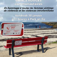 INAUGURATION DES BANCS ROUGES