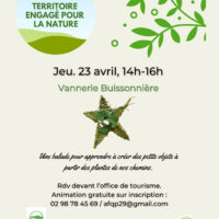 ANIMATION SUR LA BIODIVERSITÉ - Vannerie Buissonnière