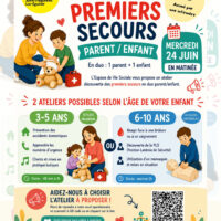 Ateliers premiers secours en famille